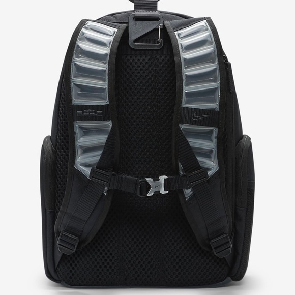 Nike LeBron Backpack Max Air Strap Black DB2479 (25L) - Picture 10 of 13